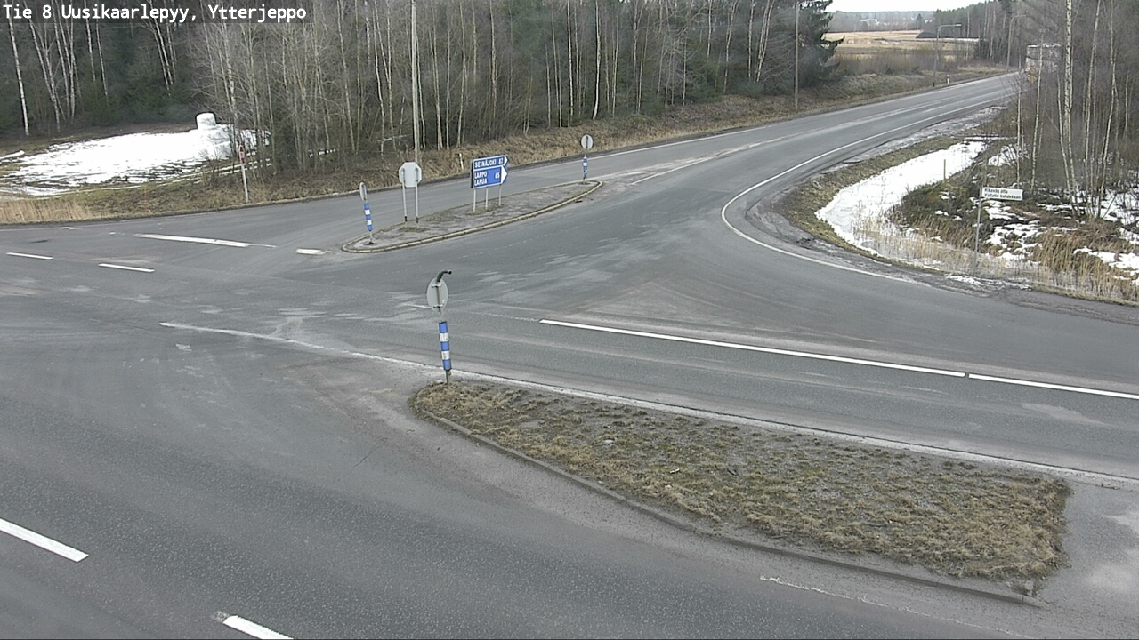Kelikamerat Kuva Tie 8 Uusikaarlepyy, Ytterjeppo, Uusikaarlepyy, Pohjanmaa