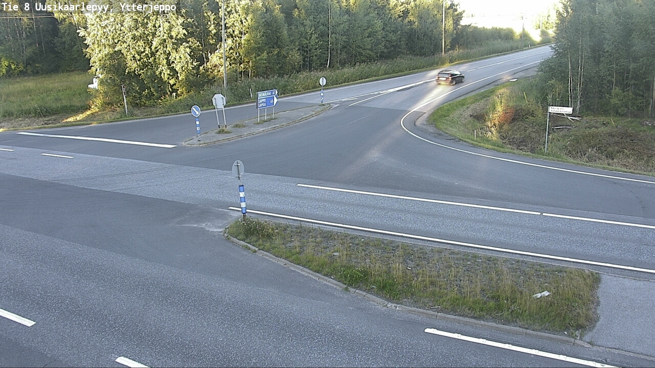 Kelikamerat Kuva Tie 8 Uusikaarlepyy, Ytterjeppo, Uusikaarlepyy, Pohjanmaa