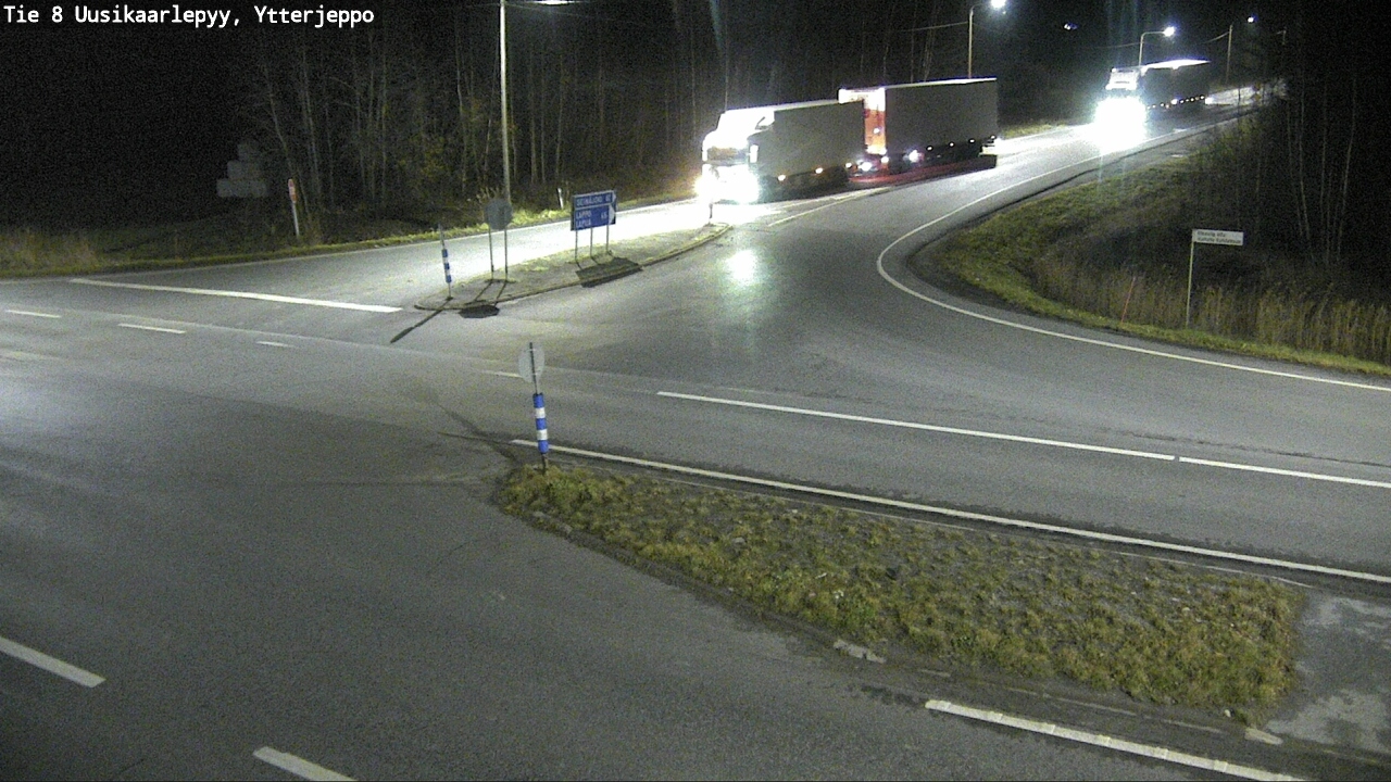 Kelikamerat Kuva Tie 8 Uusikaarlepyy, Ytterjeppo, Uusikaarlepyy, Pohjanmaa