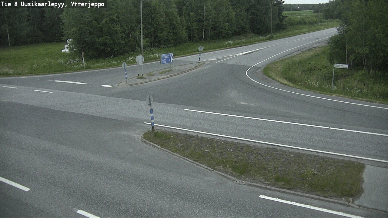 Kelikamerat Kuva Tie 8 Uusikaarlepyy, Ytterjeppo, Uusikaarlepyy, Pohjanmaa