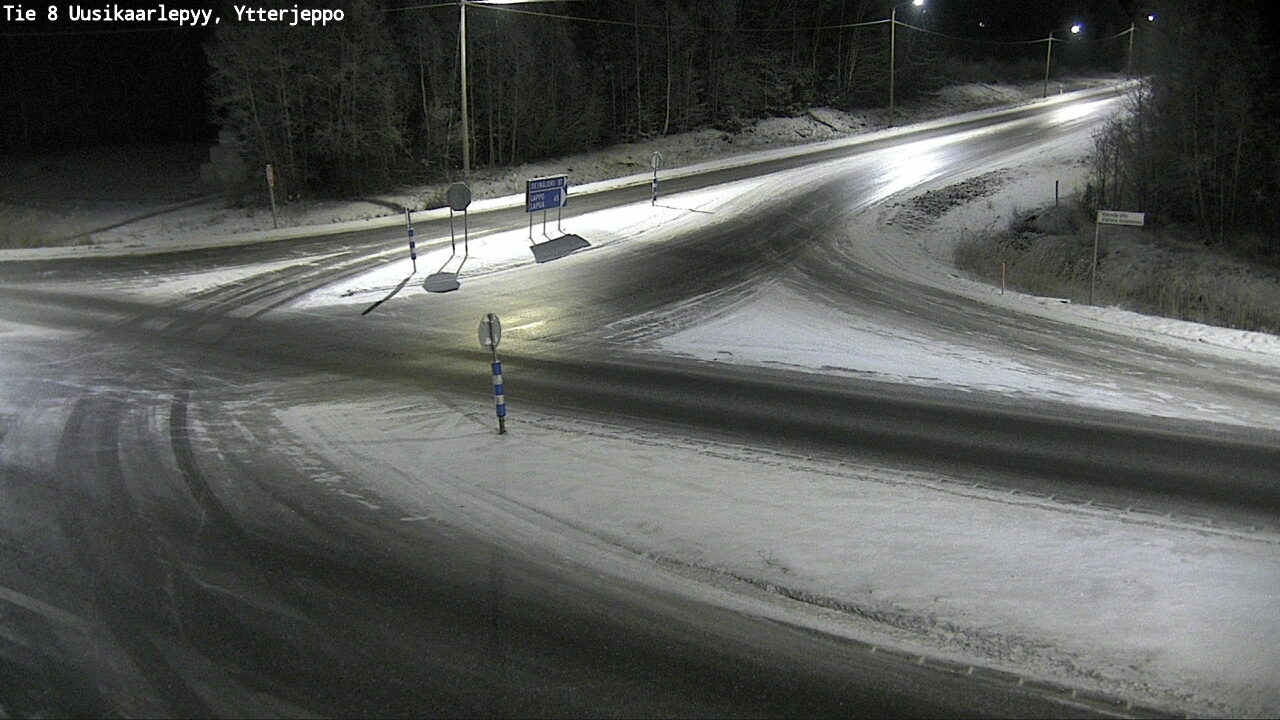 Kelikamerat Kuva Tie 8 Uusikaarlepyy, Ytterjeppo, Uusikaarlepyy, Pohjanmaa