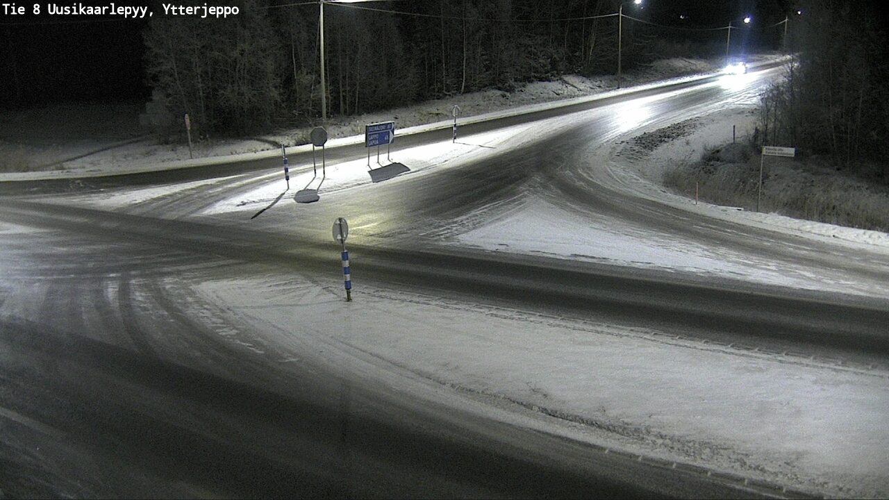 Kelikamerat Kuva Tie 8 Uusikaarlepyy, Ytterjeppo, Uusikaarlepyy, Pohjanmaa