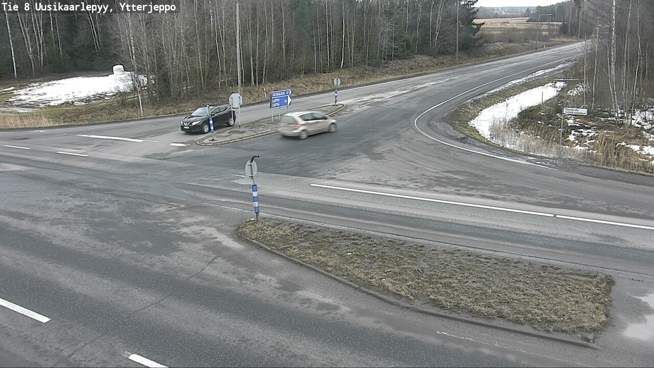 Kelikamerat Kuva Tie 8 Uusikaarlepyy, Ytterjeppo, Uusikaarlepyy, Pohjanmaa