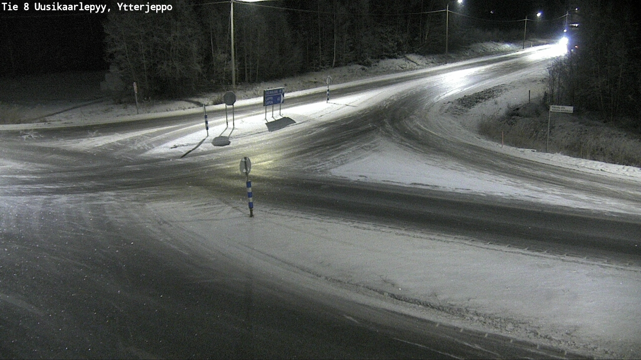 Kelikamerat Kuva Tie 8 Uusikaarlepyy, Ytterjeppo, Uusikaarlepyy, Pohjanmaa