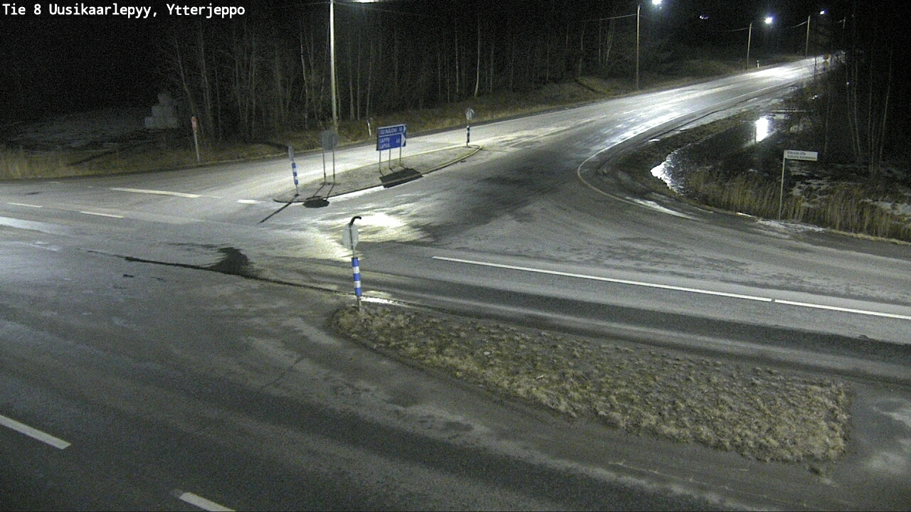 Kelikamerat Kuva Tie 8 Uusikaarlepyy, Ytterjeppo, Uusikaarlepyy, Pohjanmaa