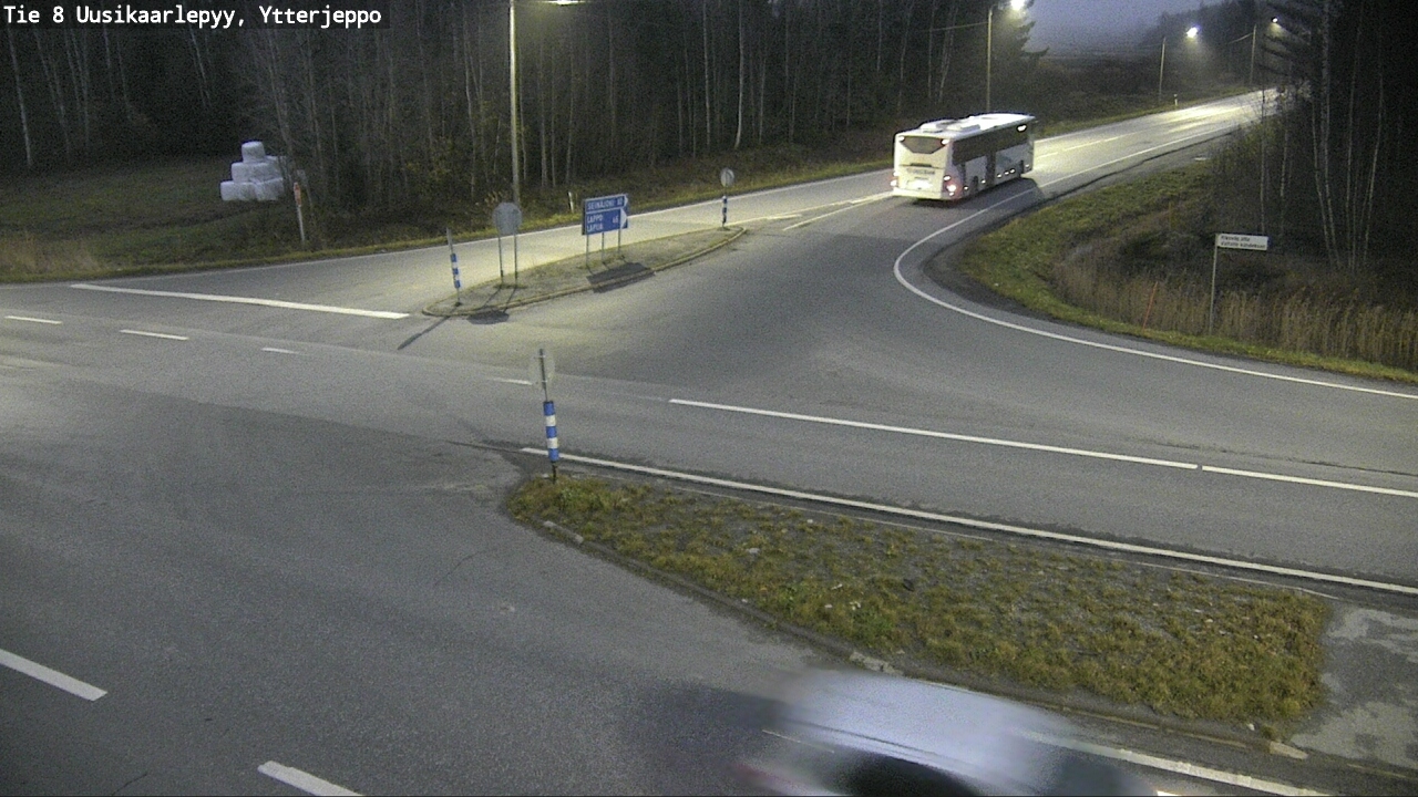 Kelikamerat Kuva Tie 8 Uusikaarlepyy, Ytterjeppo, Uusikaarlepyy, Pohjanmaa