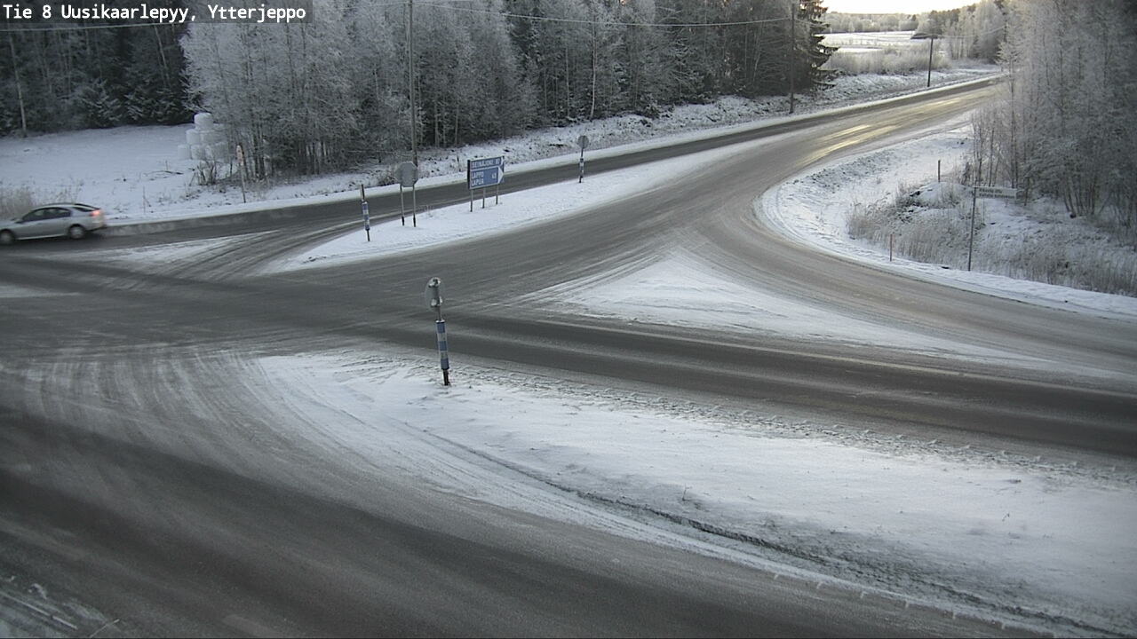 Kelikamerat Kuva Tie 8 Uusikaarlepyy, Ytterjeppo, Uusikaarlepyy, Pohjanmaa