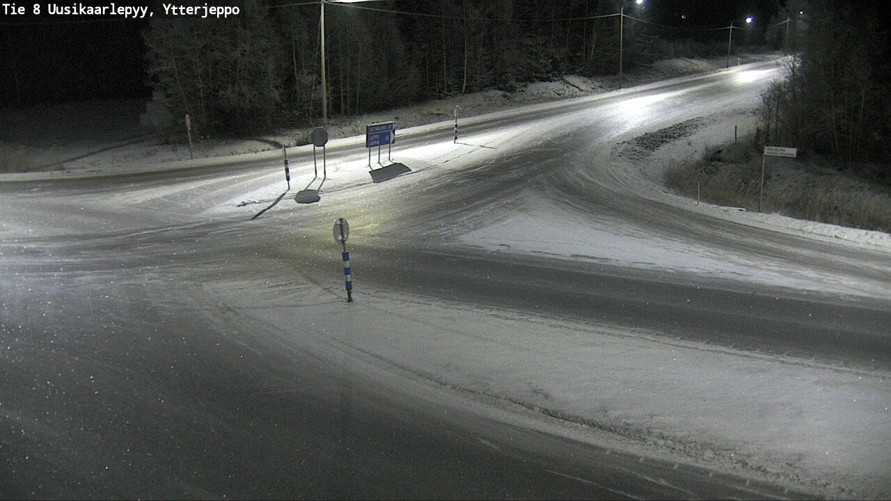 Kelikamerat Kuva Tie 8 Uusikaarlepyy, Ytterjeppo, Uusikaarlepyy, Pohjanmaa