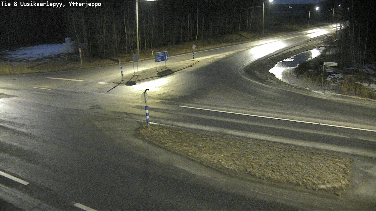 Kelikamerat Kuva Tie 8 Uusikaarlepyy, Ytterjeppo, Uusikaarlepyy, Pohjanmaa