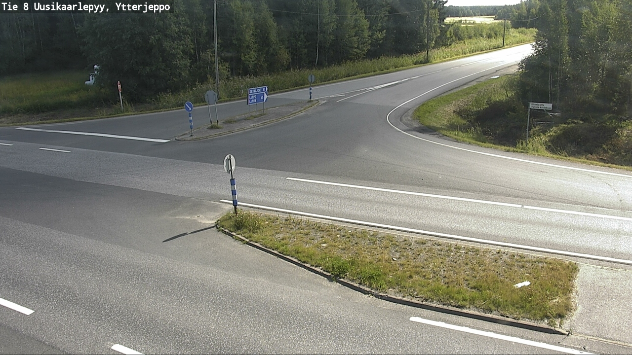 Kelikamerat Kuva Tie 8 Uusikaarlepyy, Ytterjeppo, Uusikaarlepyy, Pohjanmaa