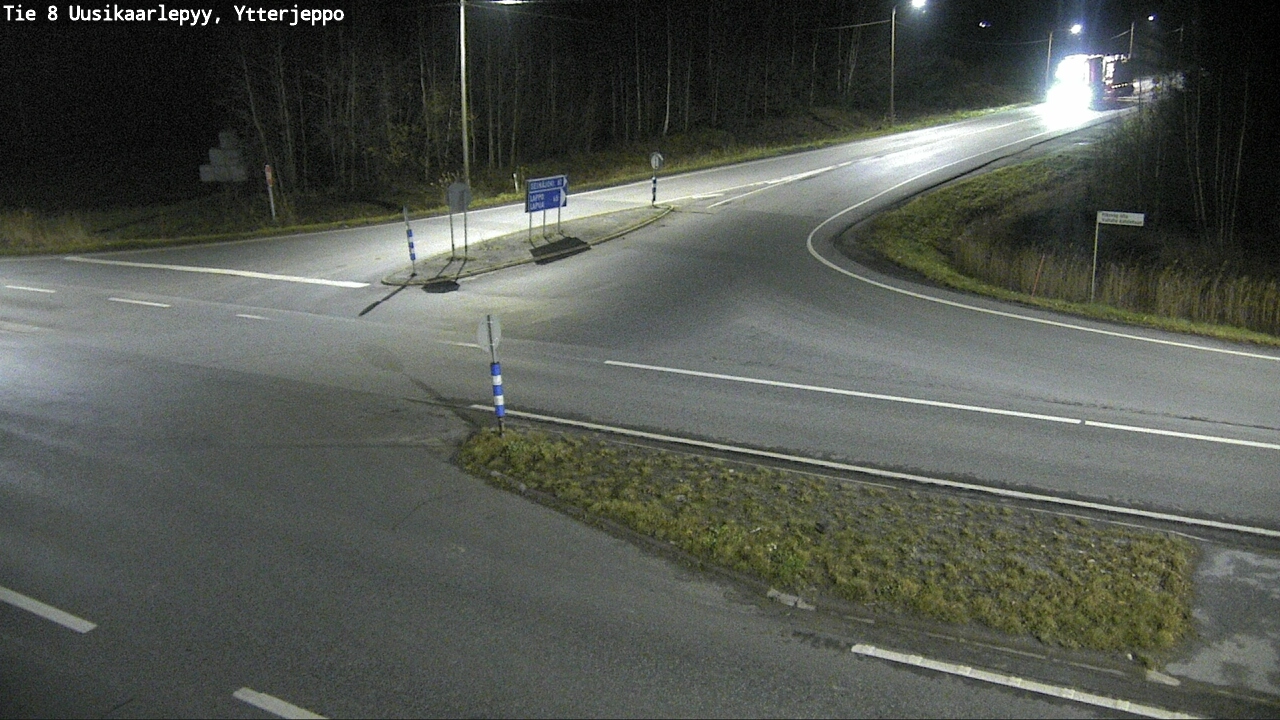 Kelikamerat Kuva Tie 8 Uusikaarlepyy, Ytterjeppo, Uusikaarlepyy, Pohjanmaa