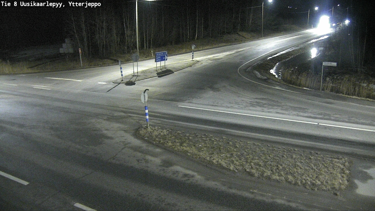 Weather Camera Image Väg 8 Nykarleby, Ytterjeppo, Uusikaarlepyy, Pohjanmaa