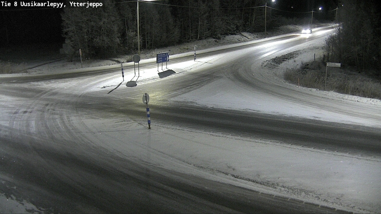 Kelikamerat Kuva Tie 8 Uusikaarlepyy, Ytterjeppo, Uusikaarlepyy, Pohjanmaa