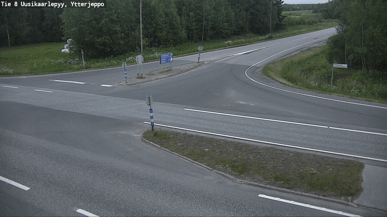 Kelikamerat Kuva Tie 8 Uusikaarlepyy, Ytterjeppo, Uusikaarlepyy, Pohjanmaa