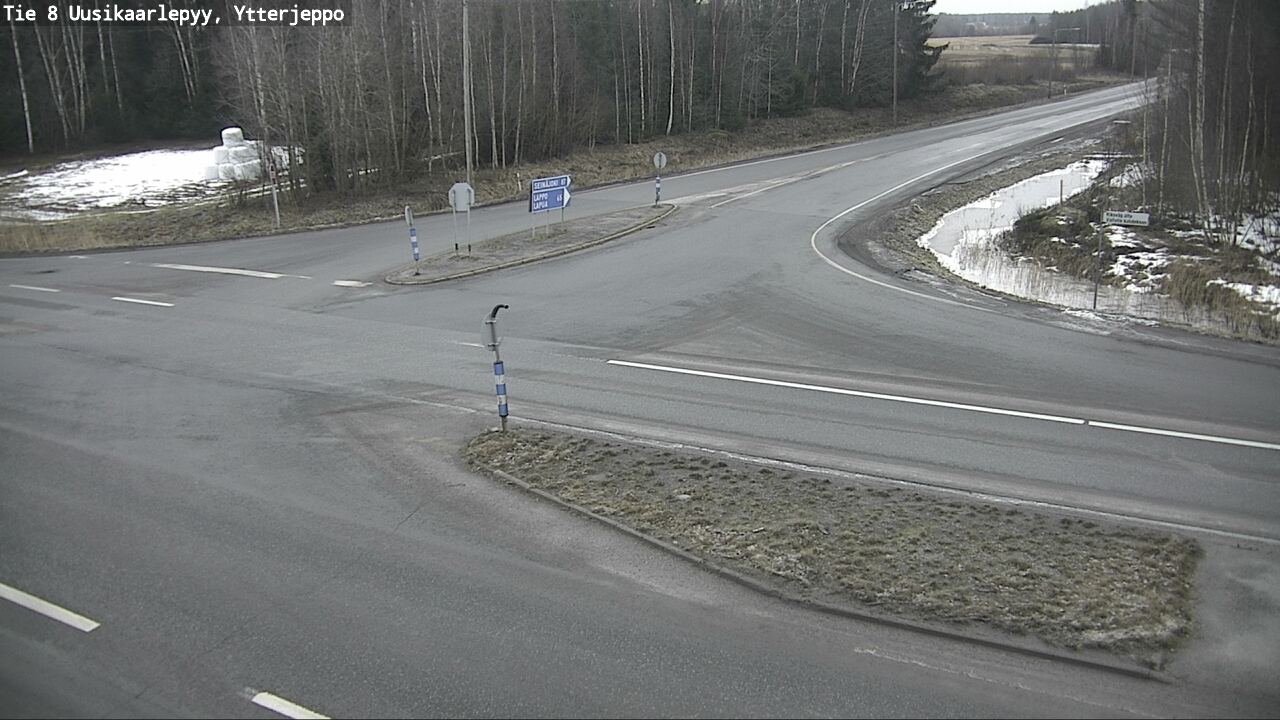 Kelikamerat Kuva Tie 8 Uusikaarlepyy, Ytterjeppo, Uusikaarlepyy, Pohjanmaa