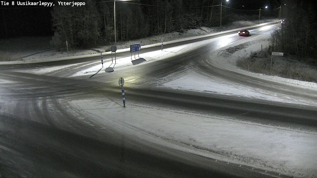Kelikamerat Kuva Tie 8 Uusikaarlepyy, Ytterjeppo, Uusikaarlepyy, Pohjanmaa