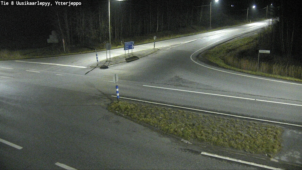 Kelikamerat Kuva Tie 8 Uusikaarlepyy, Ytterjeppo, Uusikaarlepyy, Pohjanmaa