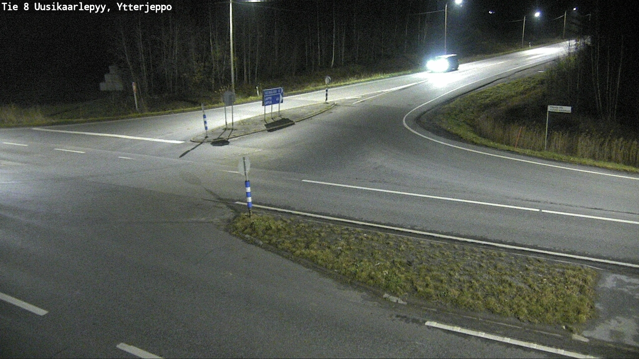 Kelikamerat Kuva Tie 8 Uusikaarlepyy, Ytterjeppo, Uusikaarlepyy, Pohjanmaa