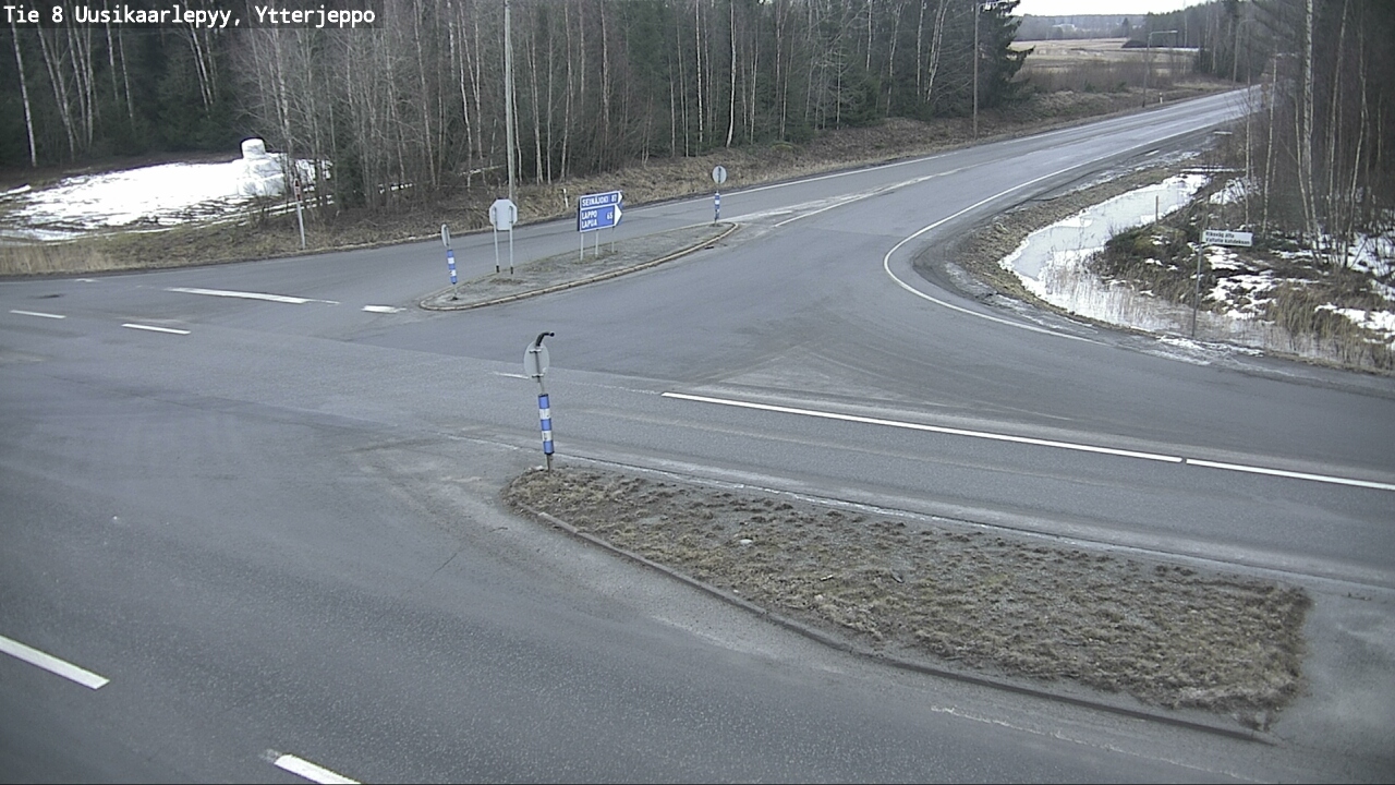 Kelikamerat Kuva Tie 8 Uusikaarlepyy, Ytterjeppo, Uusikaarlepyy, Pohjanmaa