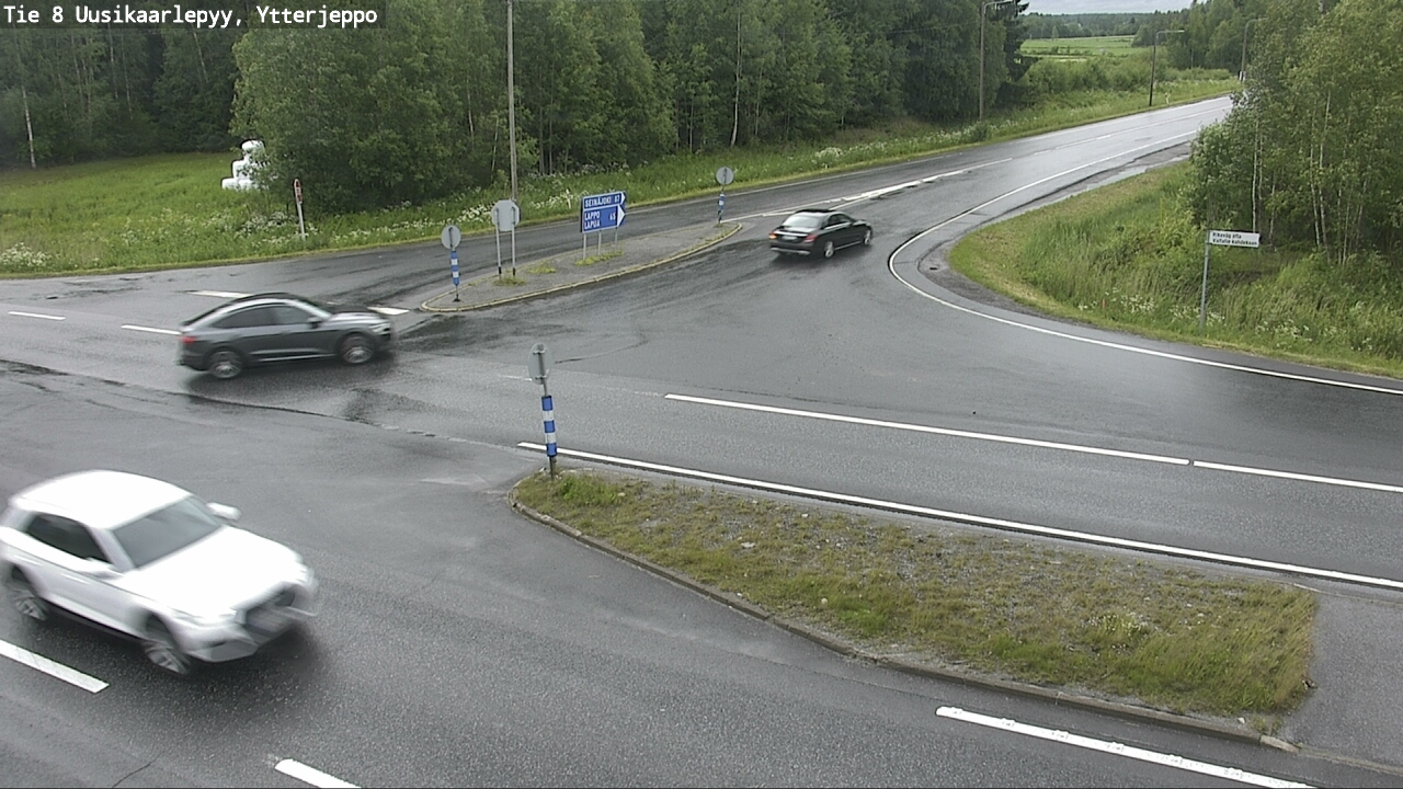 Kelikamerat Kuva Tie 8 Uusikaarlepyy, Ytterjeppo, Uusikaarlepyy, Pohjanmaa
