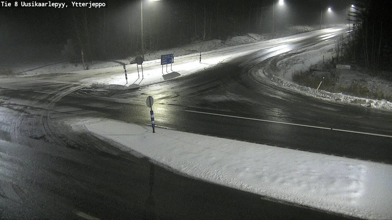 Kelikamerat Kuva Tie 8 Uusikaarlepyy, Ytterjeppo, Uusikaarlepyy, Pohjanmaa