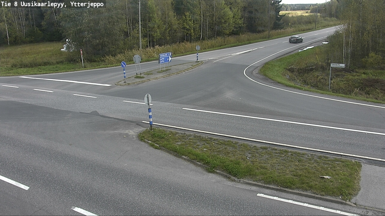 Kelikamerat Kuva Tie 8 Uusikaarlepyy, Ytterjeppo, Uusikaarlepyy, Pohjanmaa