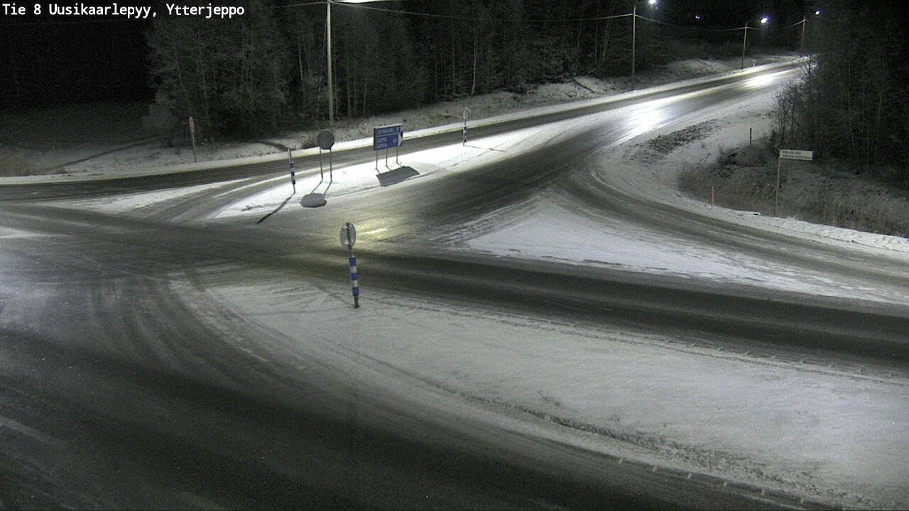 Kelikamerat Kuva Tie 8 Uusikaarlepyy, Ytterjeppo, Uusikaarlepyy, Pohjanmaa