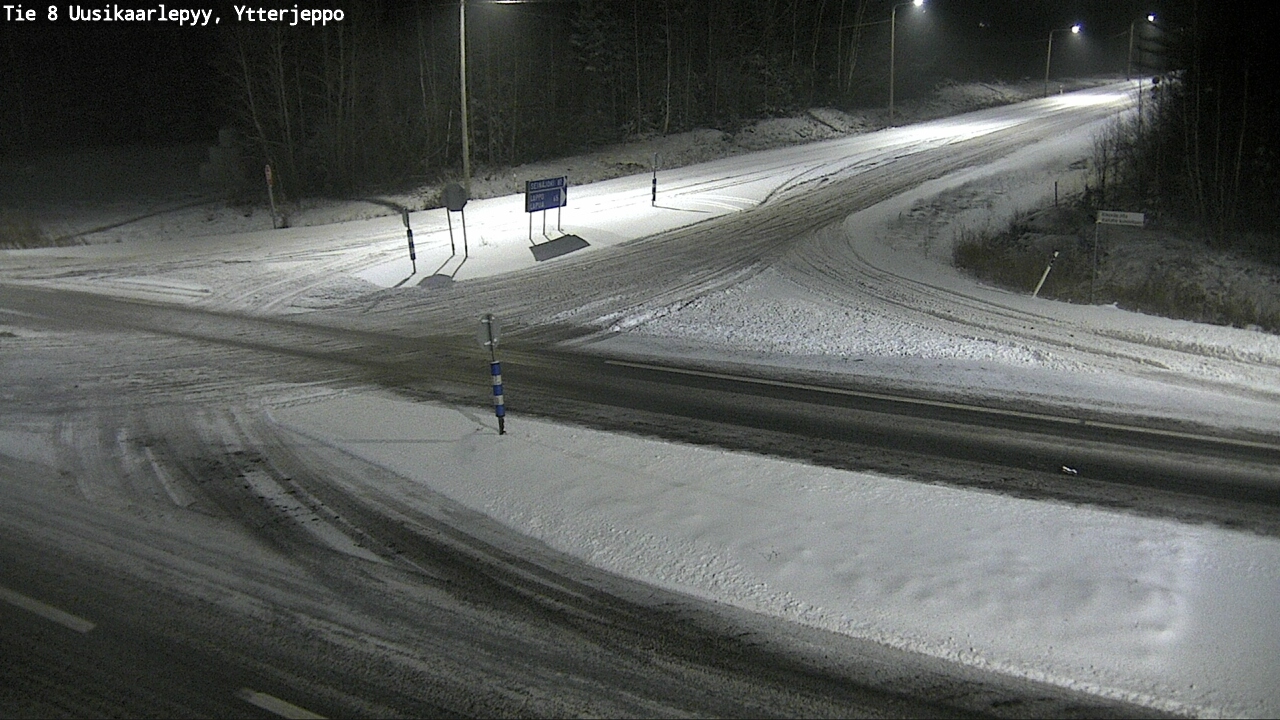 Kelikamerat Kuva Tie 8 Uusikaarlepyy, Ytterjeppo, Uusikaarlepyy, Pohjanmaa