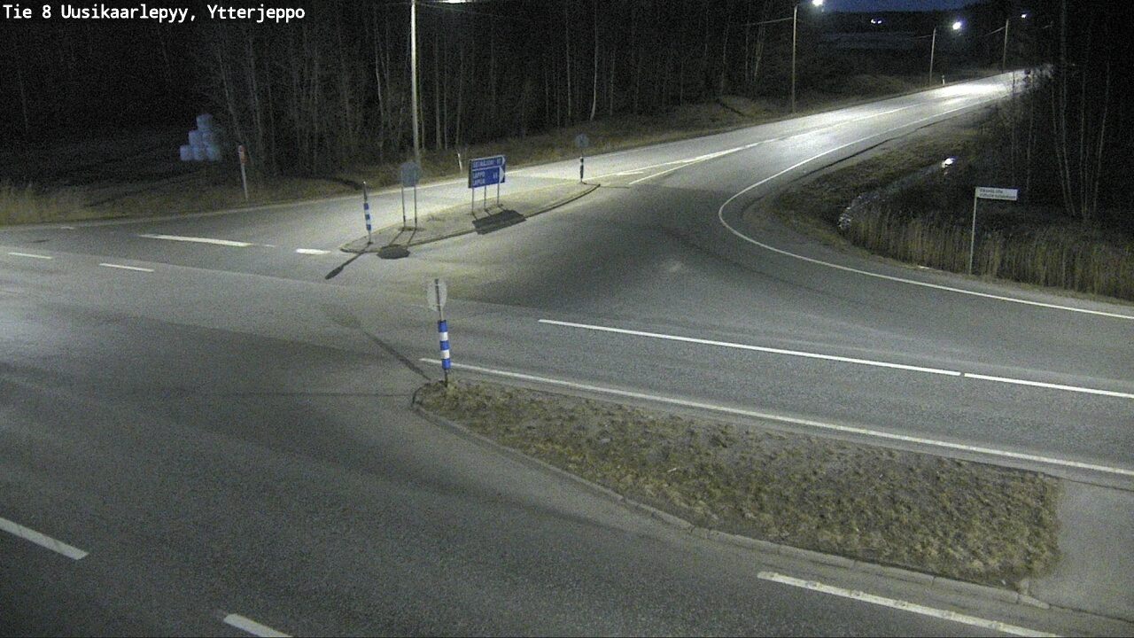 Weather Camera Image Väg 8 Nykarleby, Ytterjeppo, Uusikaarlepyy, Pohjanmaa
