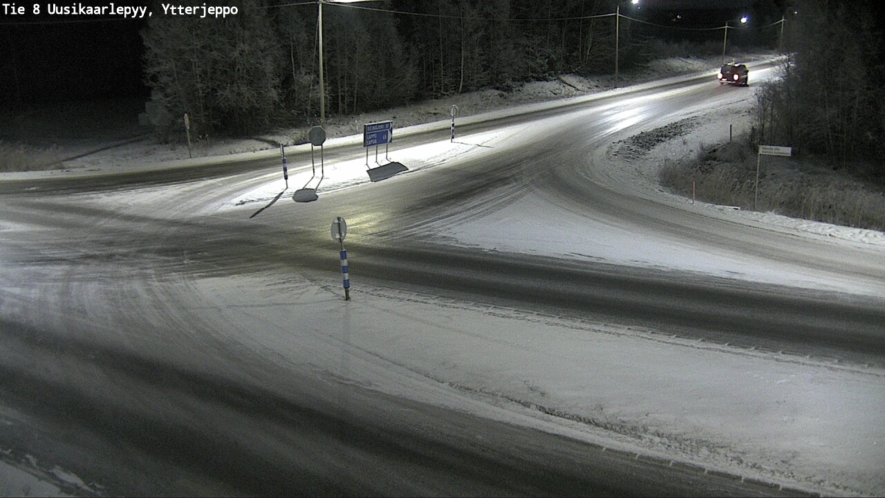 Kelikamerat Kuva Tie 8 Uusikaarlepyy, Ytterjeppo, Uusikaarlepyy, Pohjanmaa