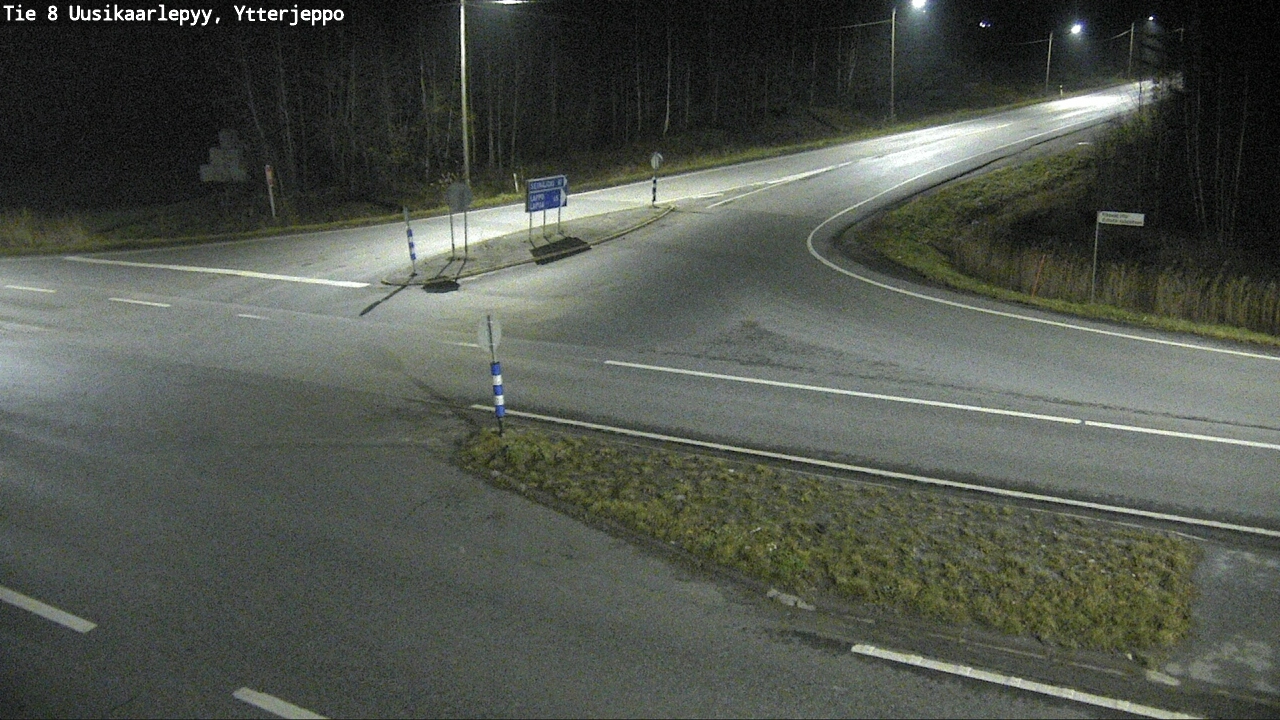 Kelikamerat Kuva Tie 8 Uusikaarlepyy, Ytterjeppo, Uusikaarlepyy, Pohjanmaa