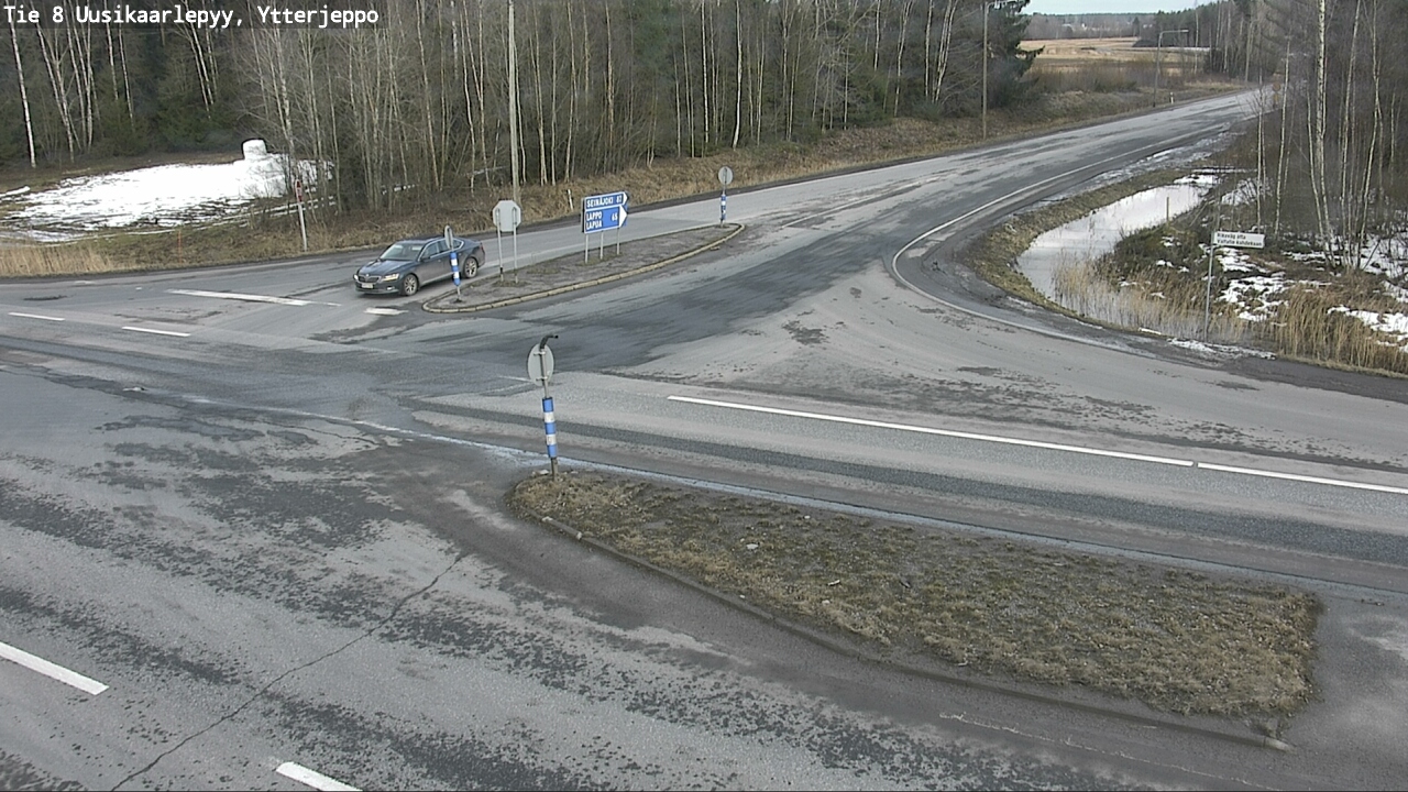 Kelikamerat Kuva Tie 8 Uusikaarlepyy, Ytterjeppo, Uusikaarlepyy, Pohjanmaa