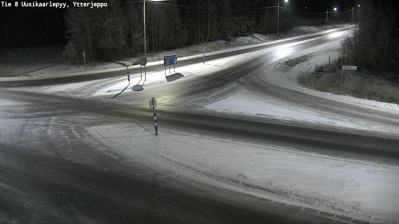 Kelikamerat Kuva Tie 8 Uusikaarlepyy, Ytterjeppo, Uusikaarlepyy, Pohjanmaa