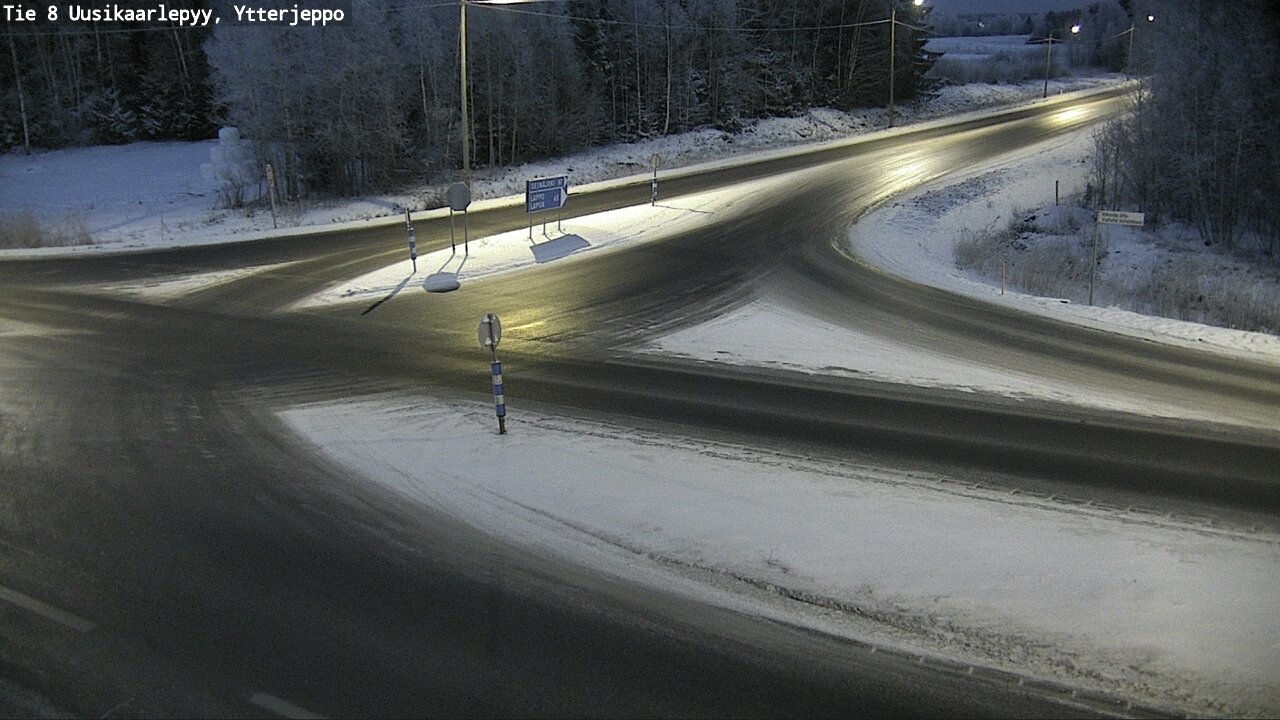 Kelikamerat Kuva Tie 8 Uusikaarlepyy, Ytterjeppo, Uusikaarlepyy, Pohjanmaa