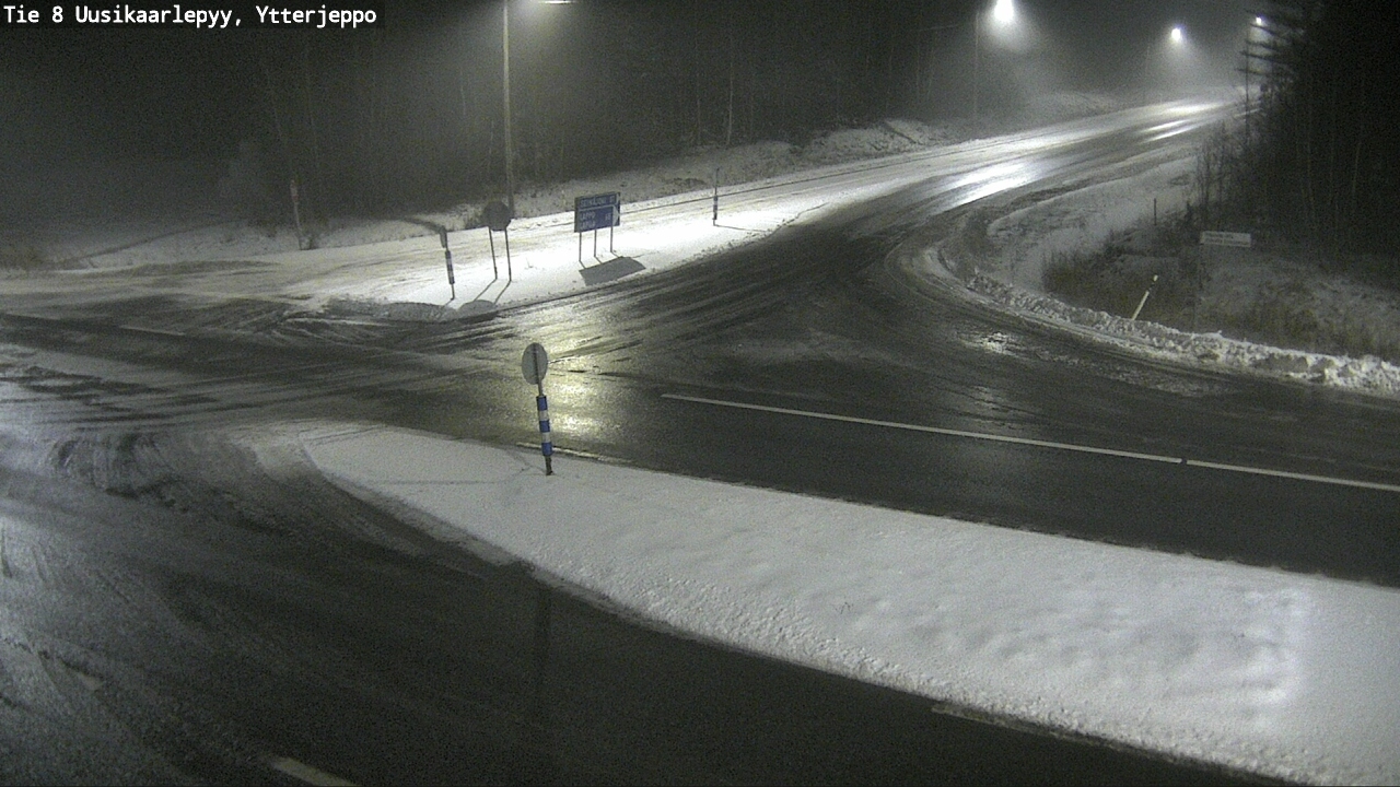 Kelikamerat Kuva Tie 8 Uusikaarlepyy, Ytterjeppo, Uusikaarlepyy, Pohjanmaa