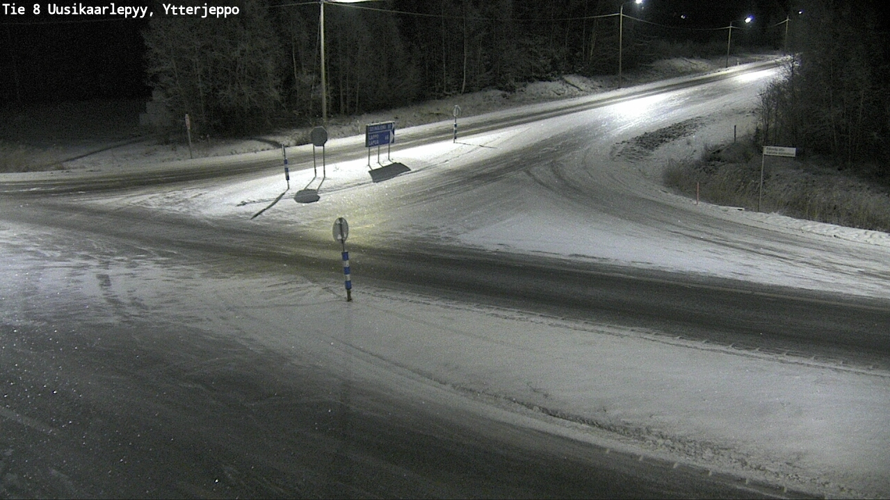 Kelikamerat Kuva Tie 8 Uusikaarlepyy, Ytterjeppo, Uusikaarlepyy, Pohjanmaa