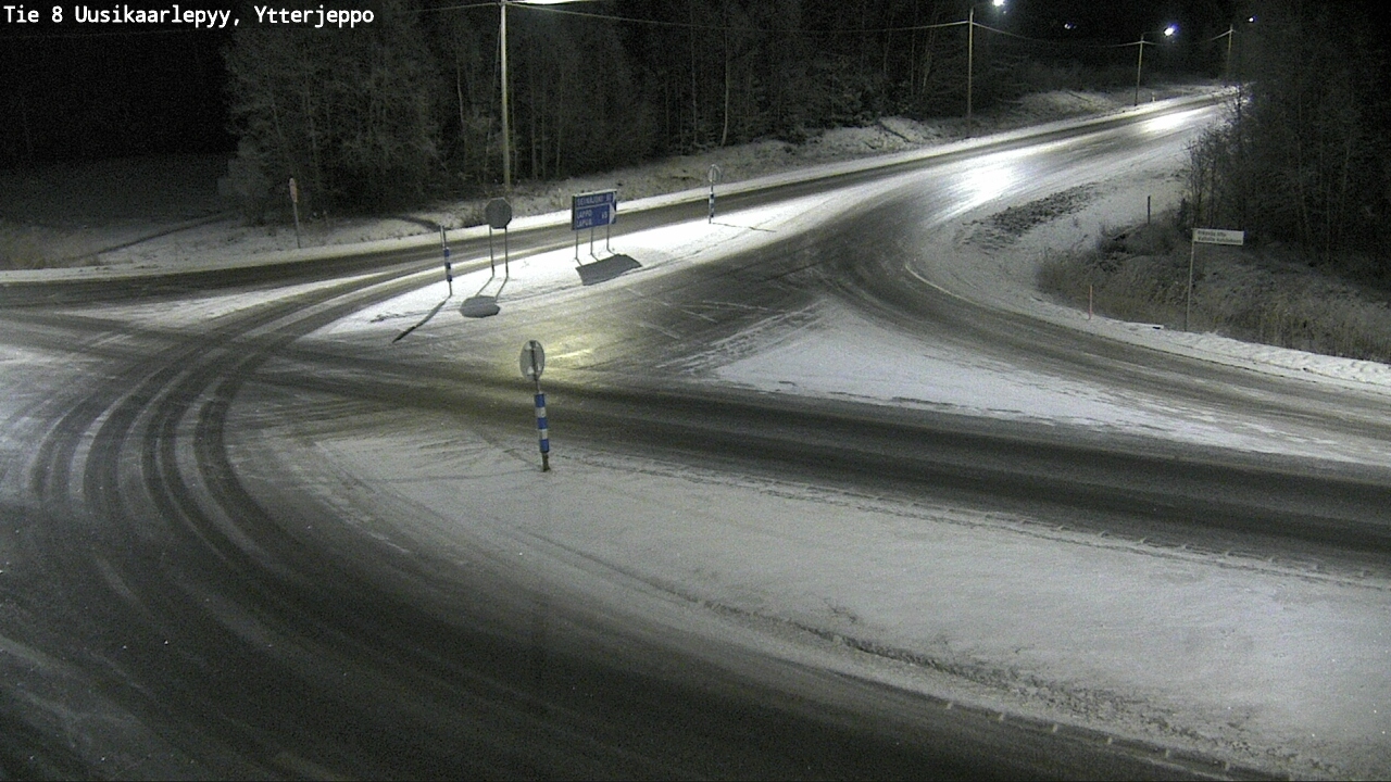Kelikamerat Kuva Tie 8 Uusikaarlepyy, Ytterjeppo, Uusikaarlepyy, Pohjanmaa