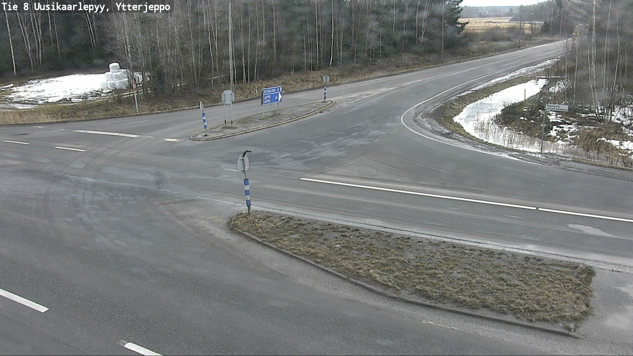 Kelikamerat Kuva Tie 8 Uusikaarlepyy, Ytterjeppo, Uusikaarlepyy, Pohjanmaa