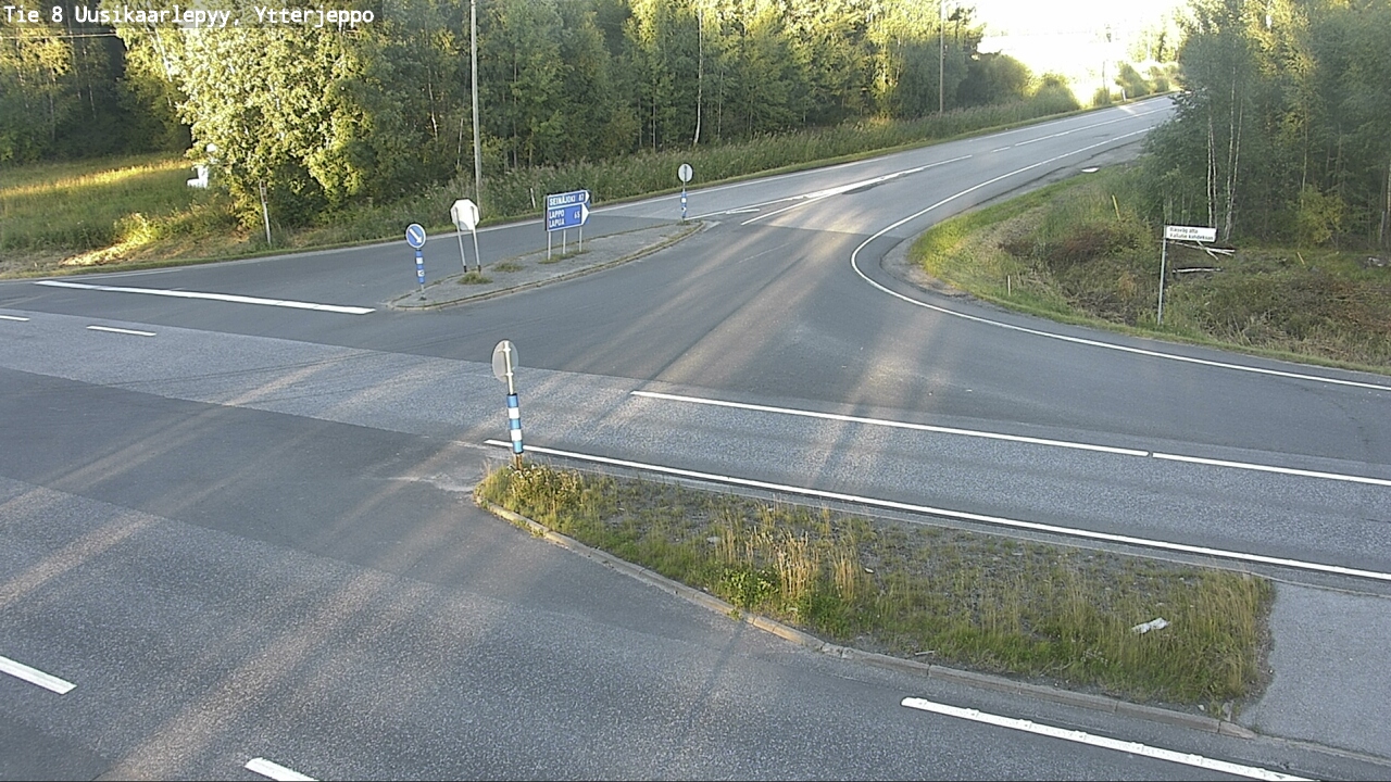 Kelikamerat Kuva Tie 8 Uusikaarlepyy, Ytterjeppo, Uusikaarlepyy, Pohjanmaa