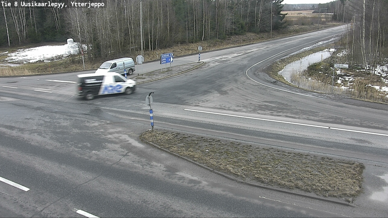 Kelikamerat Kuva Tie 8 Uusikaarlepyy, Ytterjeppo, Uusikaarlepyy, Pohjanmaa