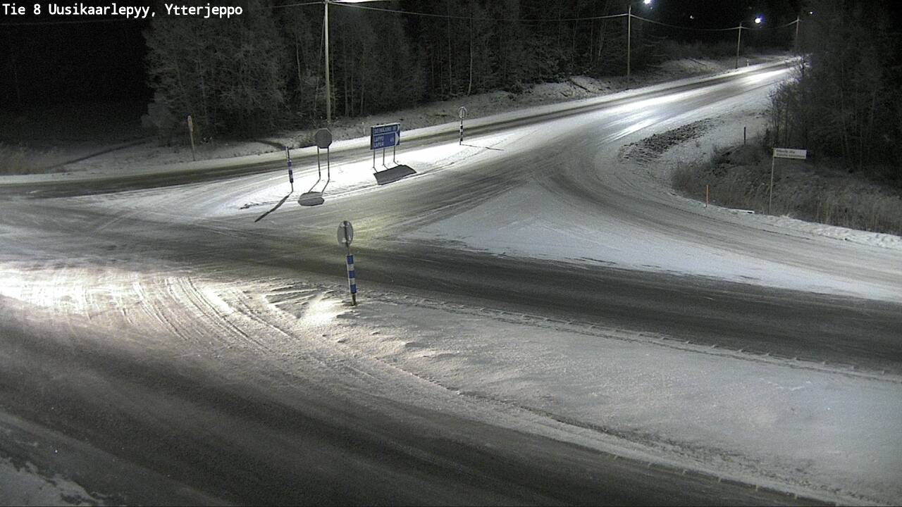 Kelikamerat Kuva Tie 8 Uusikaarlepyy, Ytterjeppo, Uusikaarlepyy, Pohjanmaa