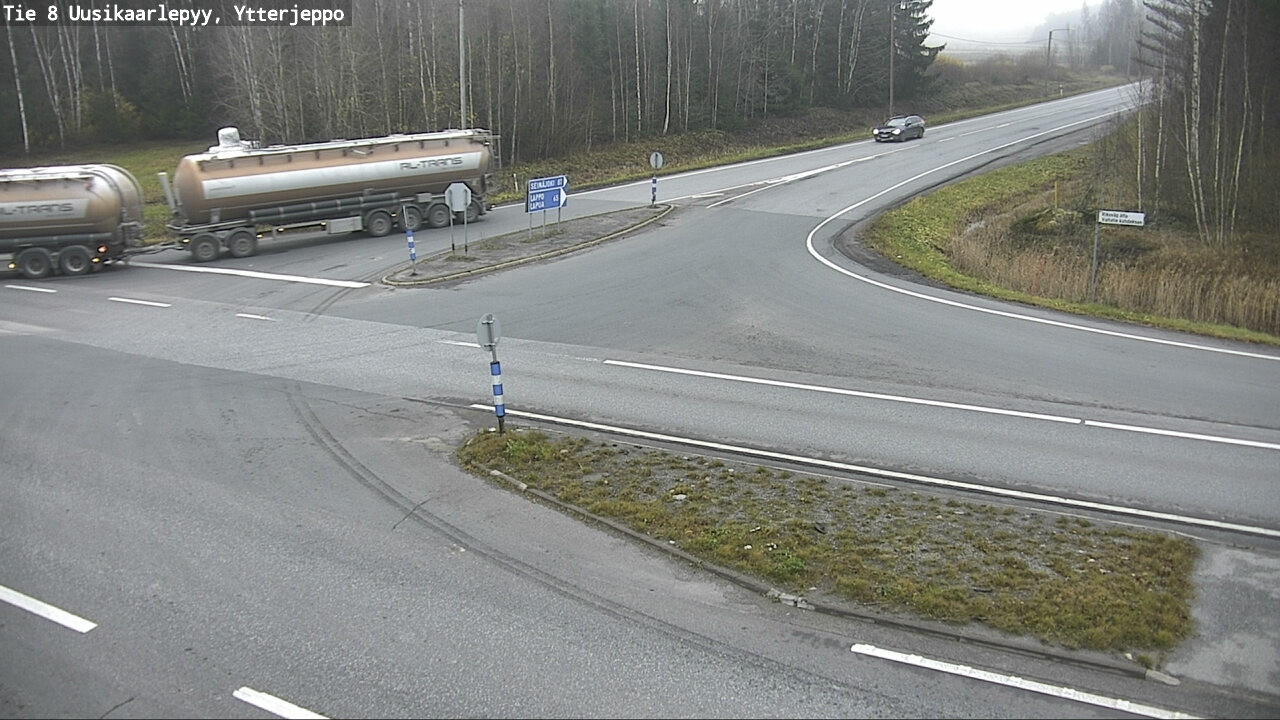 Kelikamerat Kuva Tie 8 Uusikaarlepyy, Ytterjeppo, Uusikaarlepyy, Pohjanmaa