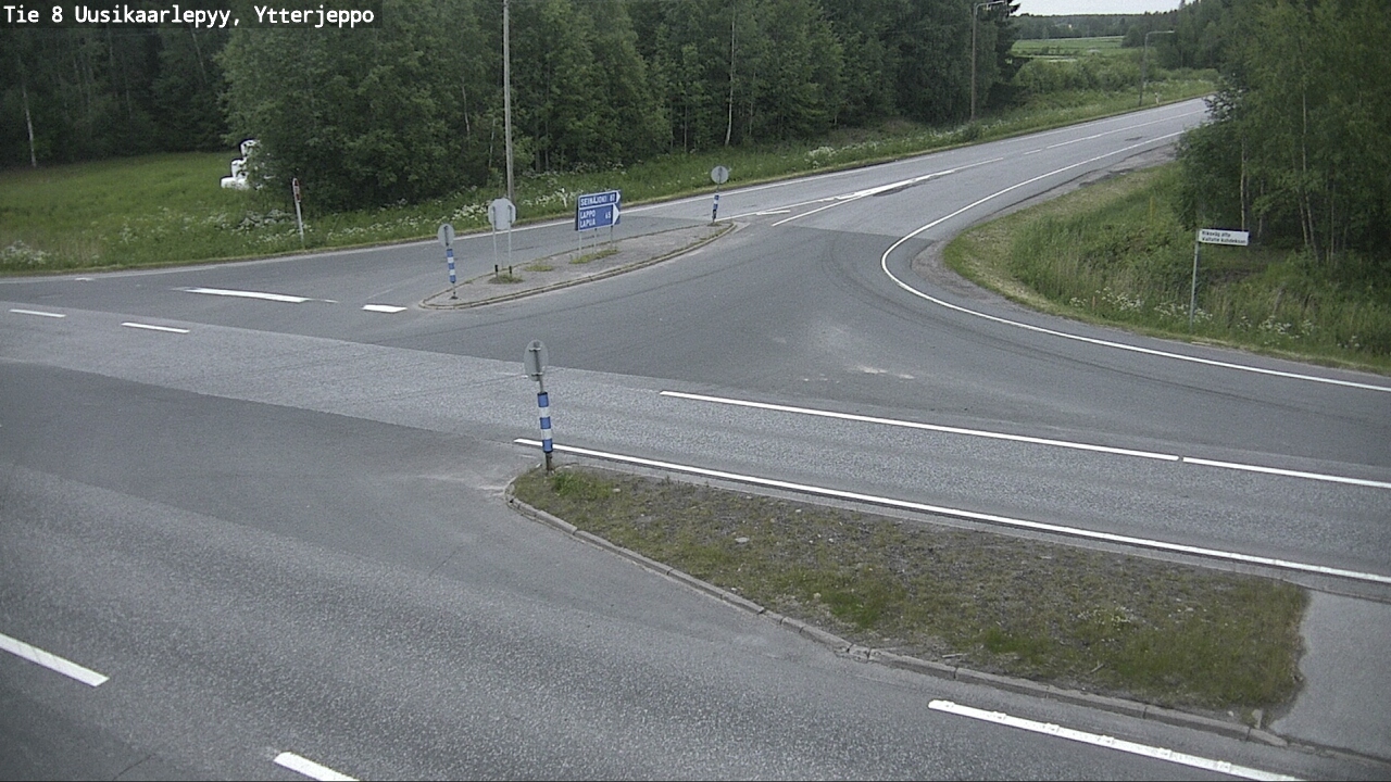 Kelikamerat Kuva Tie 8 Uusikaarlepyy, Ytterjeppo, Uusikaarlepyy, Pohjanmaa