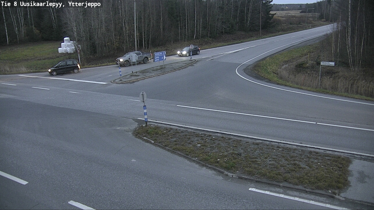 Kelikamerat Kuva Tie 8 Uusikaarlepyy, Ytterjeppo, Uusikaarlepyy, Pohjanmaa