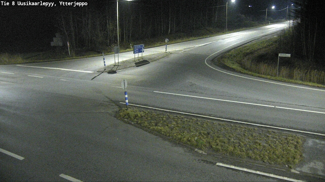 Kelikamerat Kuva Tie 8 Uusikaarlepyy, Ytterjeppo, Uusikaarlepyy, Pohjanmaa