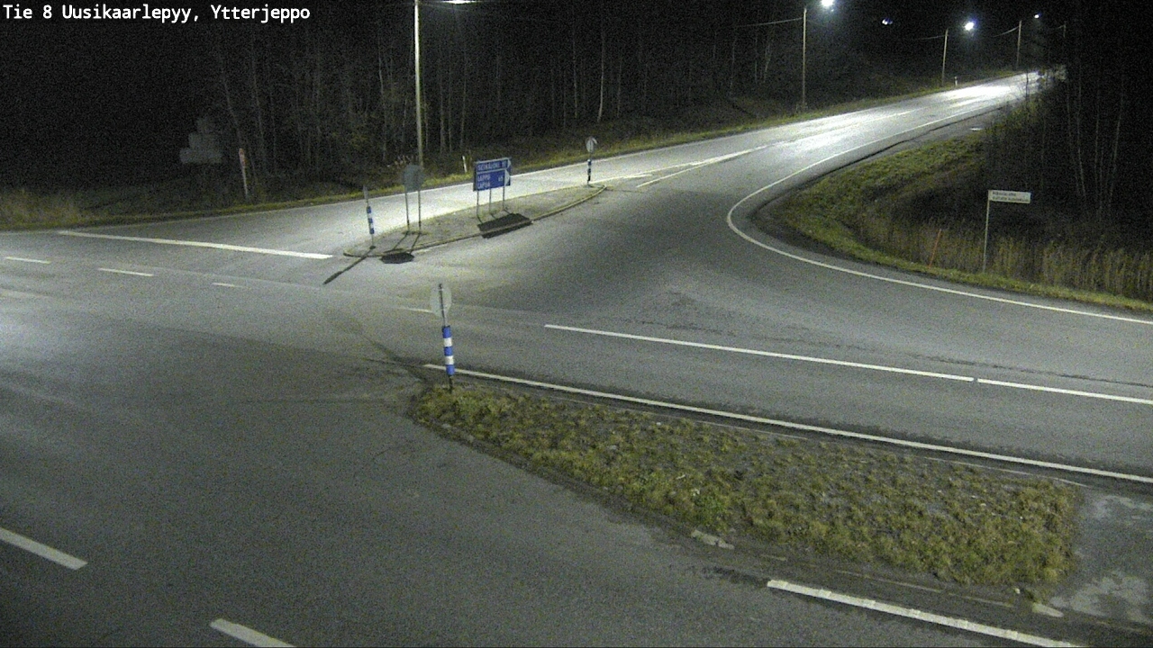 Kelikamerat Kuva Tie 8 Uusikaarlepyy, Ytterjeppo, Uusikaarlepyy, Pohjanmaa