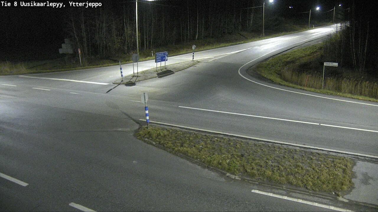 Kelikamerat Kuva Tie 8 Uusikaarlepyy, Ytterjeppo, Uusikaarlepyy, Pohjanmaa