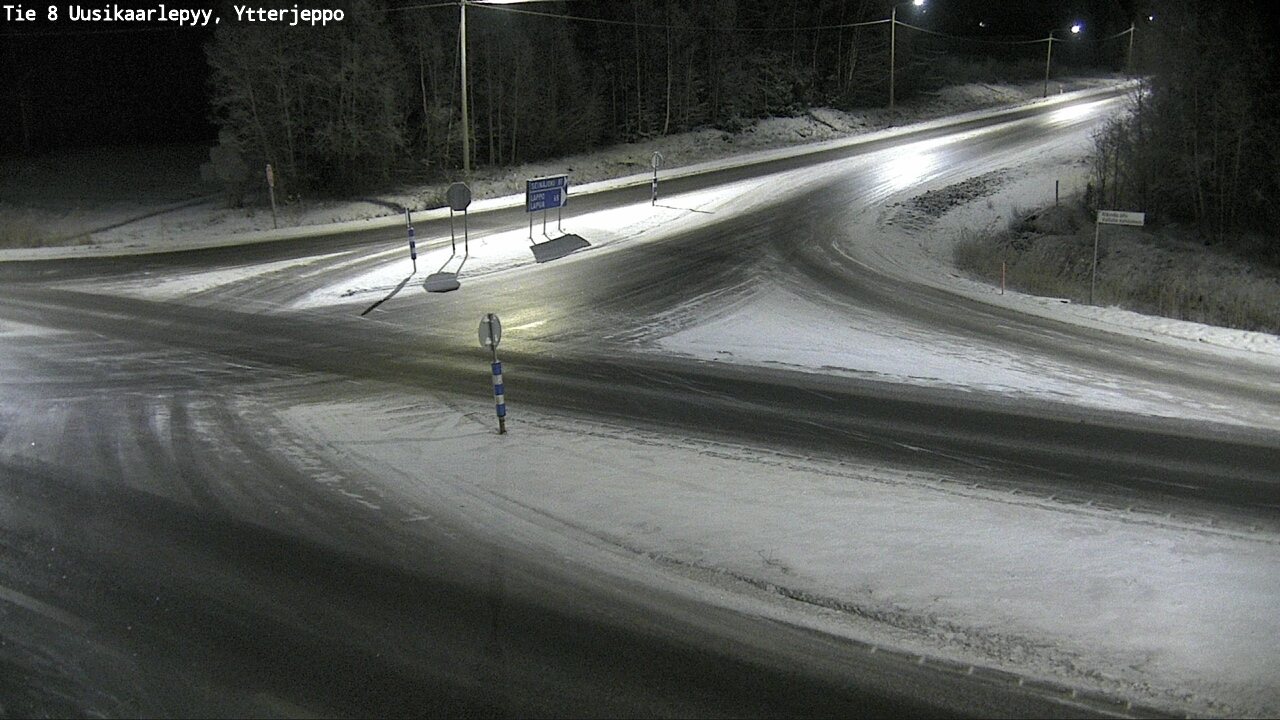 Kelikamerat Kuva Tie 8 Uusikaarlepyy, Ytterjeppo, Uusikaarlepyy, Pohjanmaa