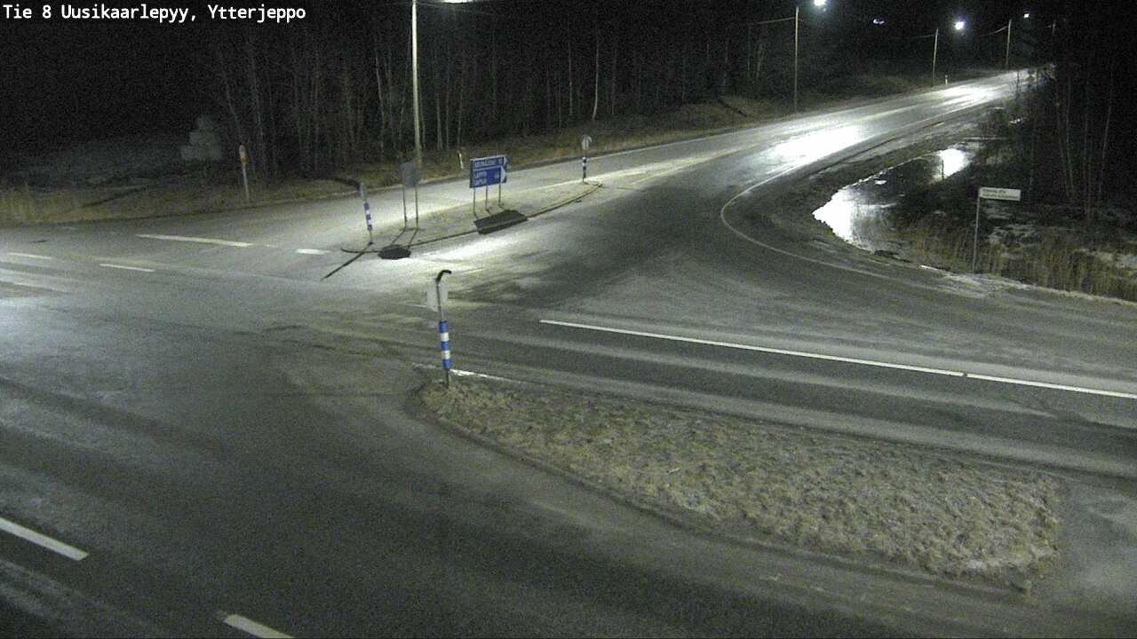 Kelikamerat Kuva Tie 8 Uusikaarlepyy, Ytterjeppo, Uusikaarlepyy, Pohjanmaa