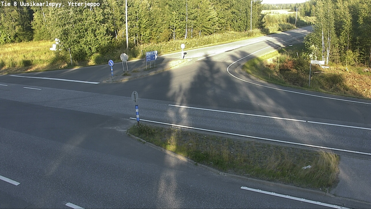 Kelikamerat Kuva Tie 8 Uusikaarlepyy, Ytterjeppo, Uusikaarlepyy, Pohjanmaa